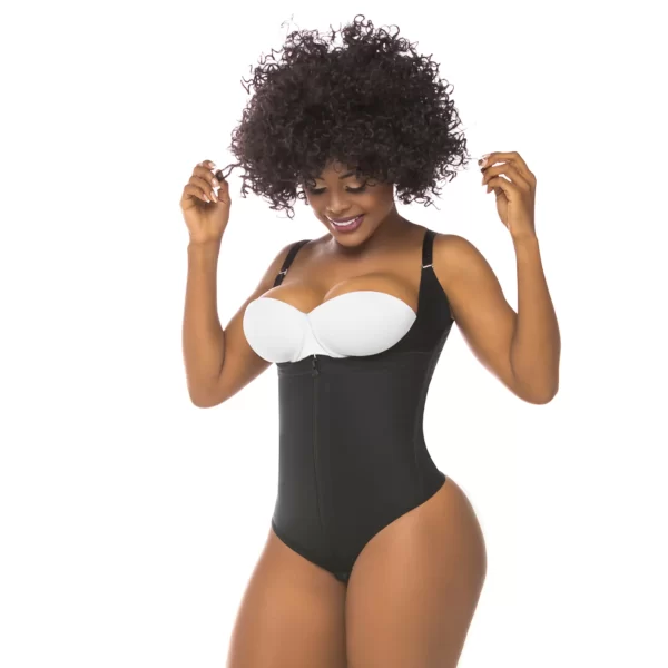 351-C Faja body brasilera espalda alta - Imagen 5