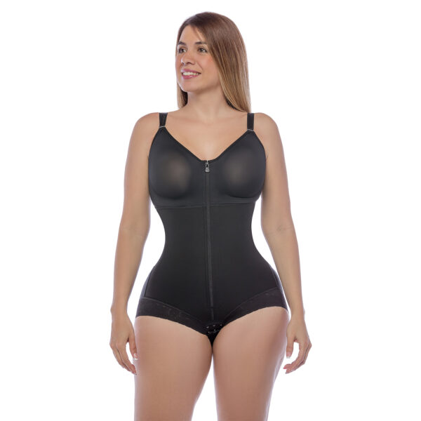 420 Body panty con brasier y encaje siliconado