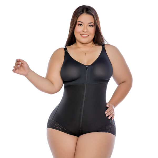 420 Body panty con brasier y encaje siliconado - Imagen 5