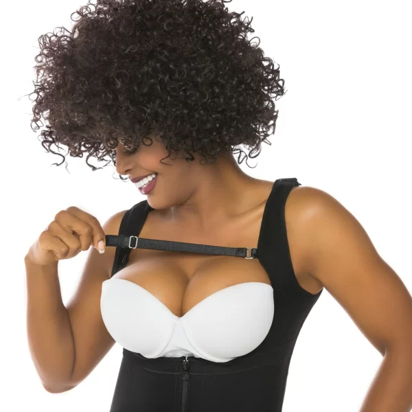 517 Faja lipoescultura manga sisa cola en lycra - Imagen 6