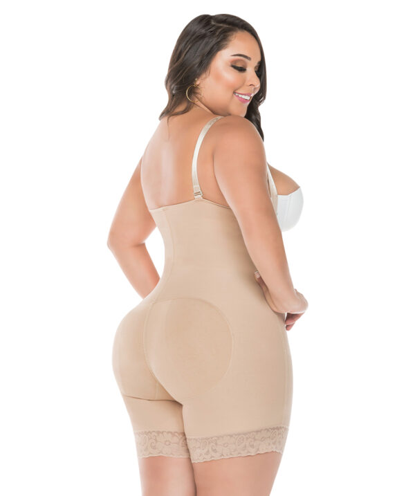62156 Faja strapless short cola en lycra - Imagen 2
