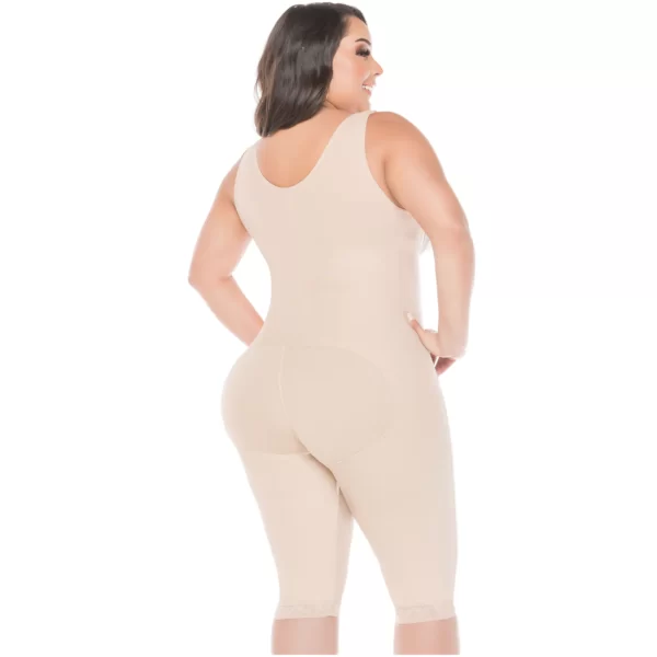 517 Faja lipoescultura manga sisa cola en lycra - Imagen 3