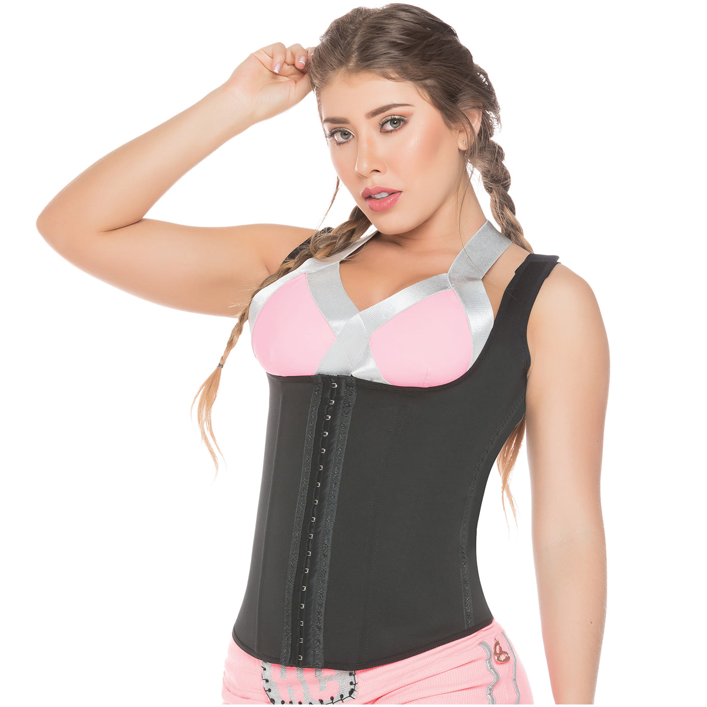 902 Chaleco deportivo con látex interno y broches ajustables