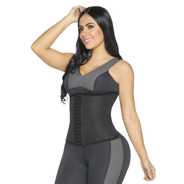 852 Cinturilla deportiva con látex interno y broches ajustables - Imagen 2